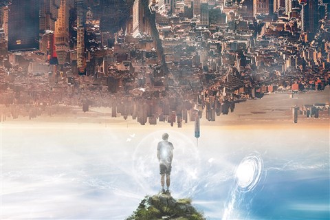 The world is upside down jigsaw puzzle
